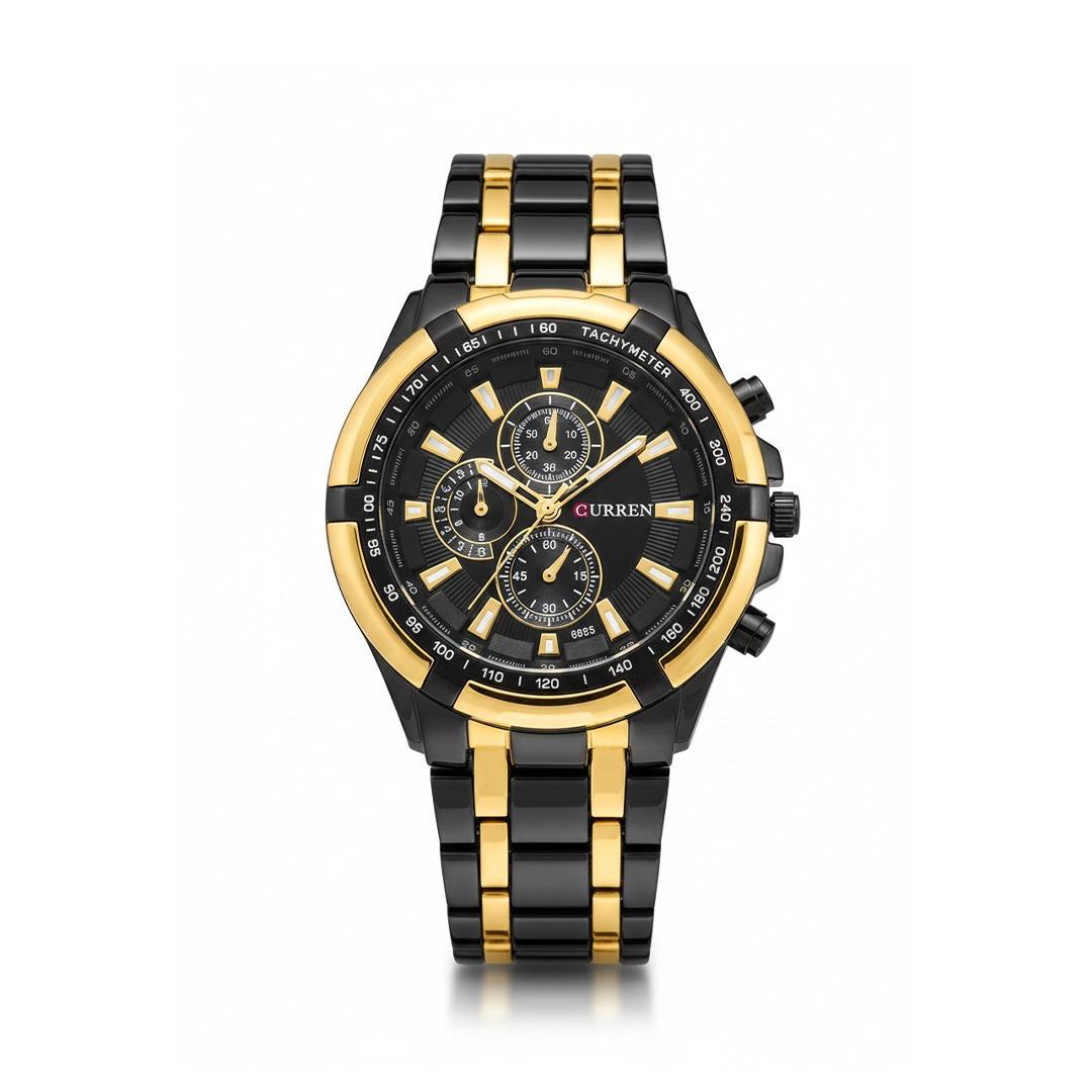 CURREN Luxury Chronograph Steel Gents Watch – 100% Quality Timepiece