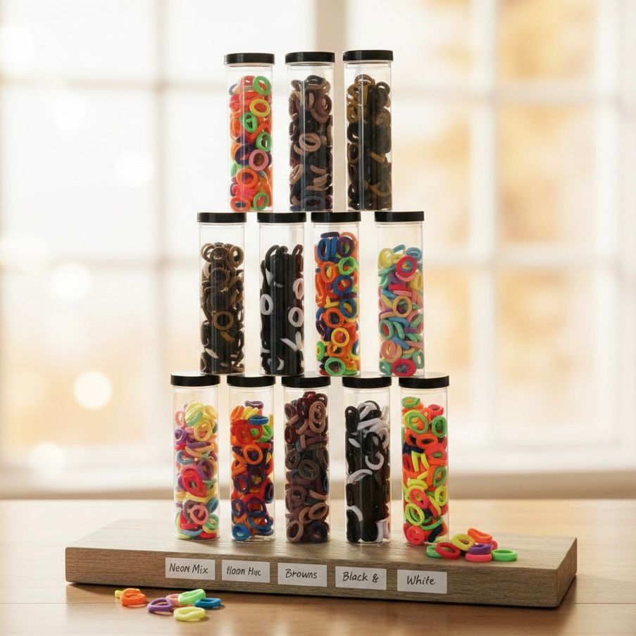 Soft-Stretch Durable Hair Ties