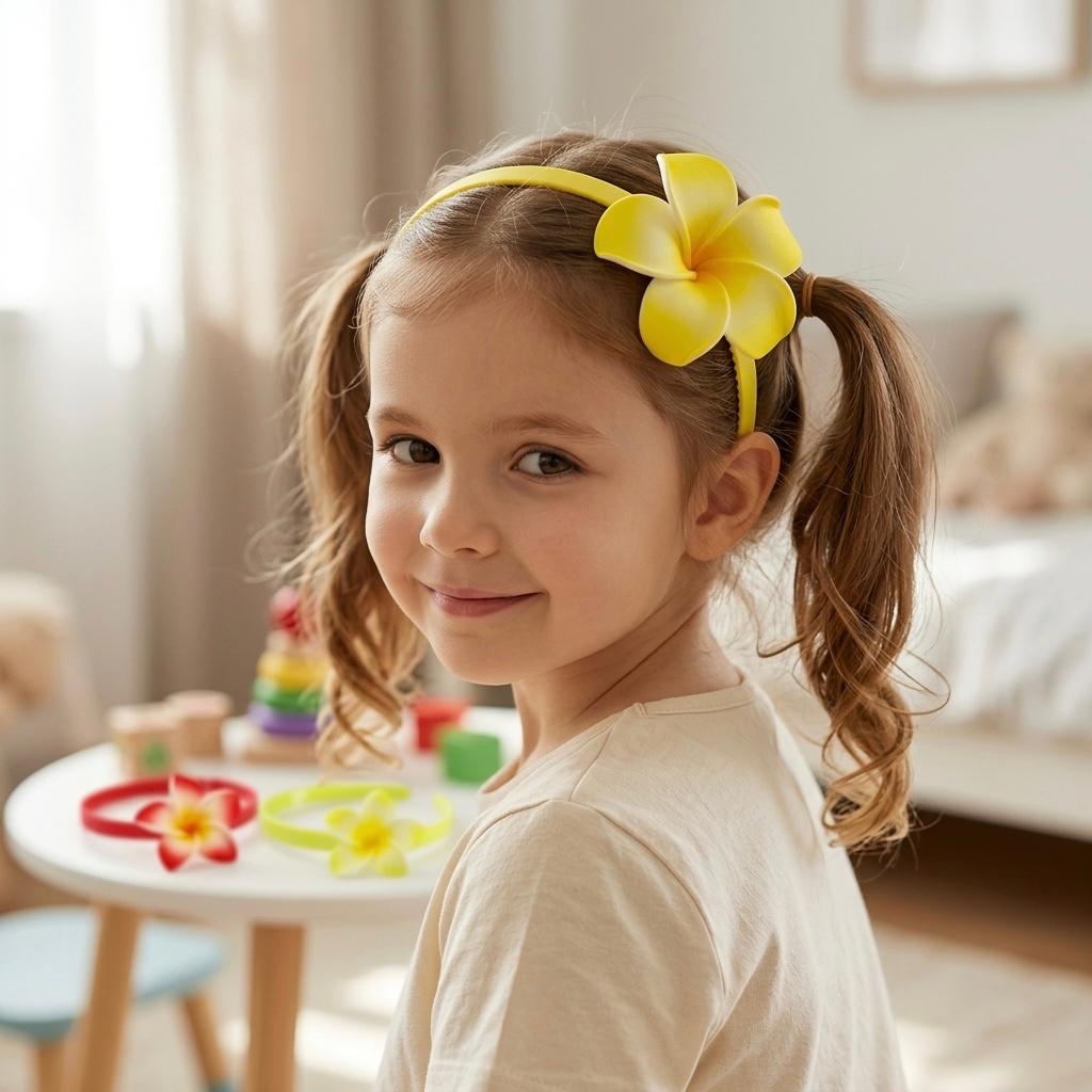 Araliya Kids' Floral Headband – Premium Soft Comfort