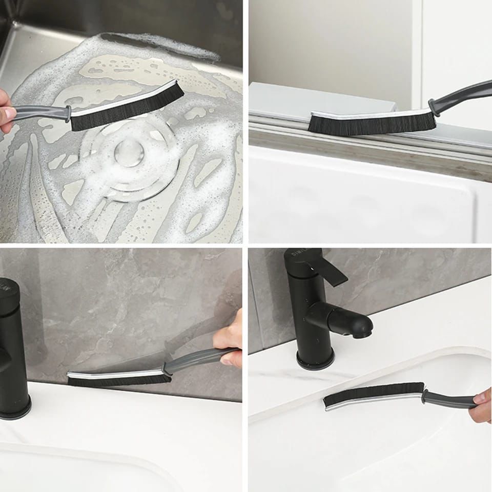 Hard-Bristle Edge  Cleaning Brush